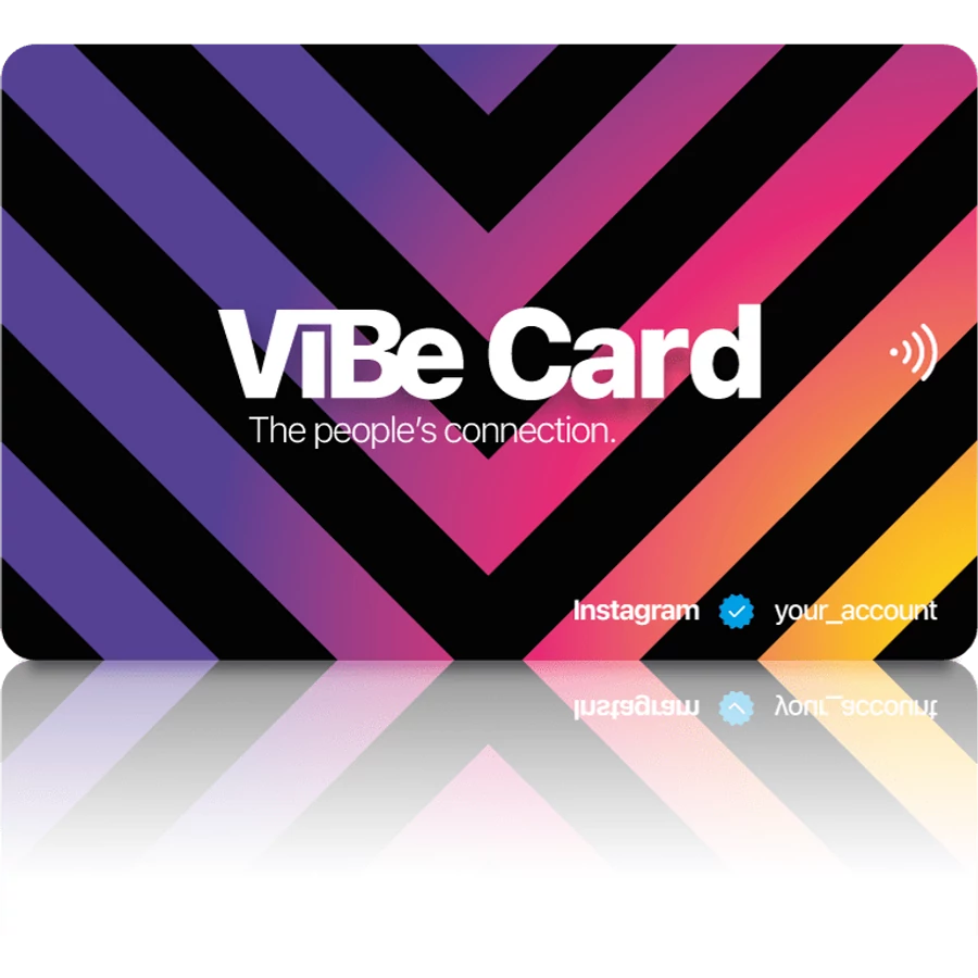 VibeCard instagram 